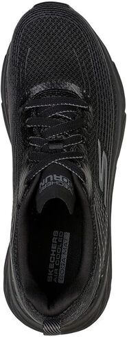حذاء Skechers Max Cushioning Elite للسيدات، أسود/فضي، 9 عرض in Saudi Arabia