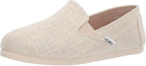 TOMS Womens Redondo Slip On Flats Casual - Red in Saudi Arabia