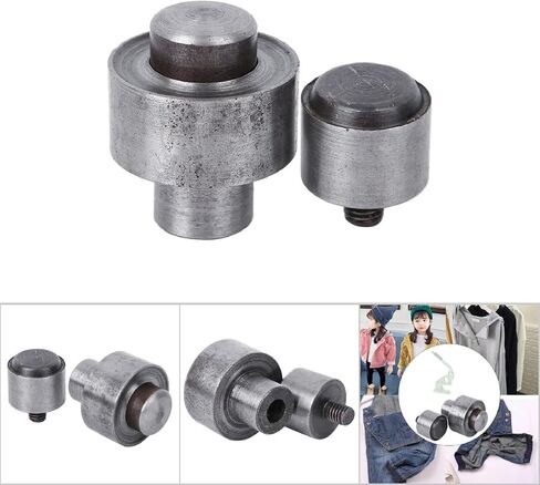 Oumefar Die Eyelet Grommet Puncher Buckle Punch Tool Manual Installation Tool Hand Press Eyelets Buckle for Leather(20mm) Holepunch Grommet Press Tool in Saudi Arabia
