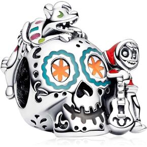 Rose in Bloom Charms Bead for Bracelets and Necklaces 925 Sterling Silver Mom Women's Holiday Gifts