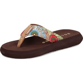Rocket Dog Women's Spotlight Flip-Flop, Spicy Purple Multi, 7