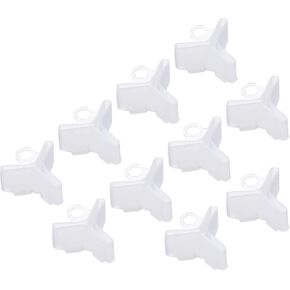PATIKIL Fishing Hook Bonnets, Plastic Treble Hook Covers Hook Safety Cap Protectors