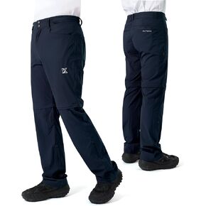 KUTOOK Men’s Convertible Hiking Pants Lightweight Quick Dry Shorts Water Resistant Resilient for Travel Camping Fishing