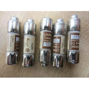 Bussmann KTK-R-8 Limitron KTKR8 Class CC Fuses 8 Amp (Pack of 5)