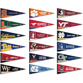 Acc College Pennant Set