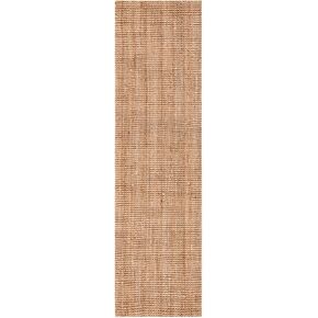 MARTHA STEWART x SAFAVIEH 5' x 7' Natural MSR9551A Handmade Farmhouse Jute Area Rug