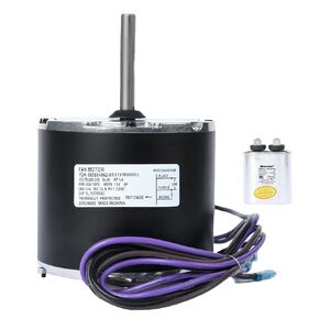 Upgrade 0131M00061SP YDK-180S84062-01 Zongshan Broad-Ocean Condenser Fan Motor 1-Speed, 1/4 Hp, 208/230 Volts, 15 Amps, 830 RPM Compatible with Goodman Amana Janitrol Replace# 0131M00014PS 0131M0014