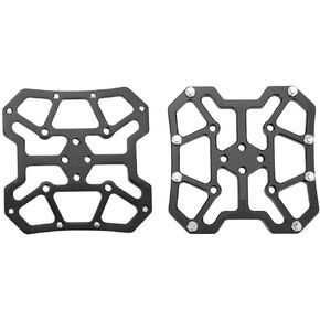 Keenso Bike Pedal Adapter, 1 Pair Aluminum Alloy Bike Bicyle Clipless Pedal Platform Adapters for