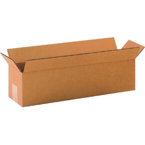 PARTNERS BRAND 20x5x5 Long Corrugated Boxes, Long, 20L x 5W x 5H, Pack of 25 | Shipping, Packaging, Moving, Storage Box for Home or Business, Strong Wholesale Bulk Boxes