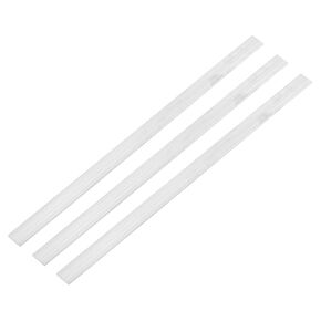 uxcell Square Aluminum Flat Bar, 3Pcs 1/8" Thickness 3/8" Width 12" Length Square Aluminum Bar 6061 Aluminum Flat Plate, 3 x 10 x 305mm Solid Mill Stock