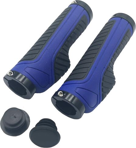 Bicycle Bilateral Lockable Ergonomic Handlebar Grips Anti-Skid Bike Handlebar Grips in Saudi Arabia