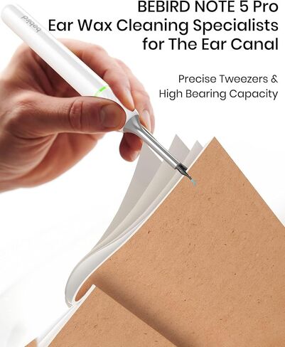 Ear Wax Removal Kit,Bebird Ear Wax Removal Tool,Ear Cleaner with Camera,Ear Cleaner with Tweezer,Ear Cleaner Earwax Removal with 10 Megapixels,Gimbaled Gyroscope,12 Ear Spoon for Ear Cleaning in Saudi Arabia