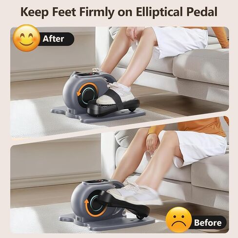 4 Pack Pedal Straps for Under Desk Elliptical Machines - Foot & Leg Exerciser for Seniors, Home Fitness, & Office Desk Workouts in Saudi Arabia
