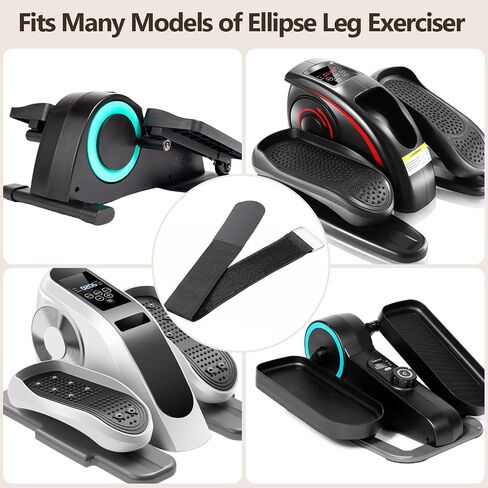 4 Pack Pedal Straps for Under Desk Elliptical Machines - Foot & Leg Exerciser for Seniors, Home Fitness, & Office Desk Workouts in Saudi Arabia