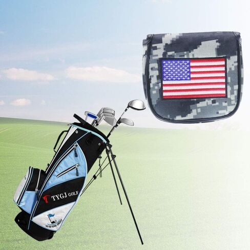 HISTAR USA Golf Green Camouflage Square Mallet/Mallet Putter Head Cover for Taylormade Odyssey in Saudi Arabia