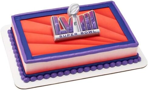 Super Bowl Superbowl Football Cake Topper Decoration Layon… in Saudi Arabia