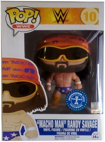 Funko Pop WWE Macho Man Randy Savage شخصية الفينيل المتنوعة الحصرية 10 in Saudi Arabia