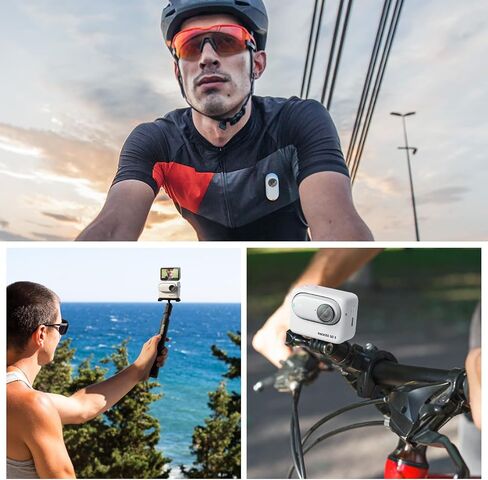 JJC 2 Pack Lens Screen Protector for GoPro HERO 12 11 10 Black Camera, 6 pcs Anti-Fingerprint Anti-Scratch Anti-Bubble - 9H Hardness 2.5D Rounded Edges Tempered Glass Screen Film Protector in Saudi Arabia
