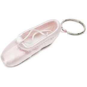 WELOHIGT Mini Ballet Shoes Keychain,Simulation Pointe Shoes Backpack Pendant, Dance Shoes Key Chain,Dance Souvenir