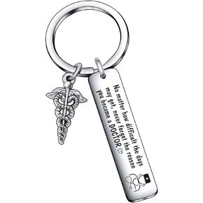 future Doctor Gift Medical Gift Doctor Appreciation Gift coworker keychain Doctor retirement gift Doctor's Day gift Doctor birthday keychain Goodbye Goodbye jewelry