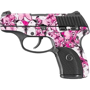 MightySkins Skin Compatible with Ruger LC9 9mm 3.12 Barrel - Butterflies | Protective, Durable, and Unique Vinyl Decal wrap Cover | Easy to Apply, Remove, and Change Styles | Made in The USA