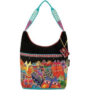 Medium Scoop Tote Zipper Top 14x3.5x12.25-Fantasticats