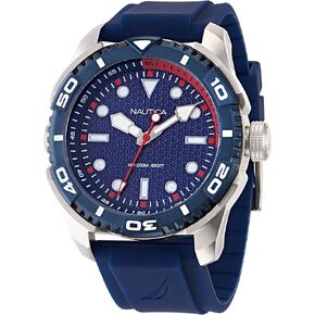 Nautica Tarpoon Dive Blue Silicone Strap (Model: NAPTDAS31)