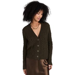 Vince Women's Triple Braided Cable Sweater