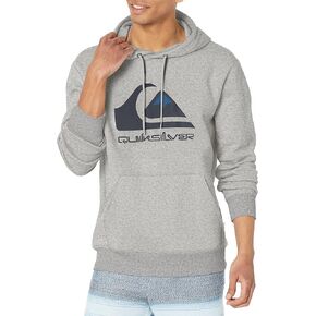 Quiksilver Men's Big Logo Hood Pullover Hoodie Sweatshirt
