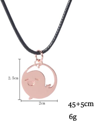 ZNTU Hu Tao Ghost قلادة ومجموعة سلسلة المفاتيح لعبة Genshin Impact Merch كوسبلاي مجوهرات إكسسوارات قلادة لطيفة للأولاد والبنات in Kuwait