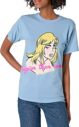 Billie Eilish Exclusive Official Au Revoir Happier Than Ever T-Shirt in Kuwait