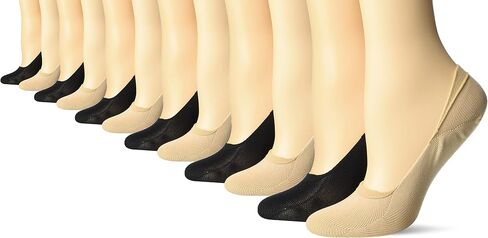 Hanes Women's ComfortSoft Ballerina Liner 6 Pair Pack in Saudi Arabia