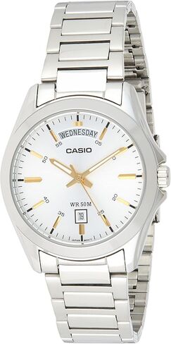 Casio Classic Silver Watch MTP1370D-7A2 in Saudi Arabia