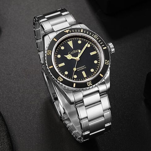 CADISEN Men’s Automatic Watch Mechanical NH35 Movement Waterproof Sapphire Glass Casual Business Watches… in Saudi Arabia