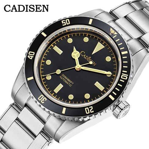 CADISEN Men’s Automatic Watch Mechanical NH35 Movement Waterproof Sapphire Glass Casual Business Watches… in Saudi Arabia