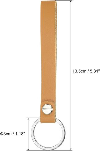 سلسلة مفاتيح جلدية من باتيكل، ملحقات حامل خطاف المفاتيح عالميًا للرجال والنساء in Kuwait