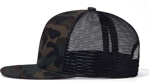 قبعات سائق الشاحنة CNUSER أزياء الرجال والنساء Snapback - قبعة بيسبول رائعة قابلة للتعديل في الهواء الطلق، قبعة شبكية in Saudi Arabia