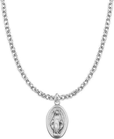 Petite Our Lady of Grace Miraculous Medal, 5/8 Inch in Kuwait