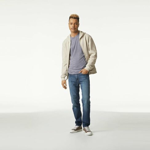 سويت شيرت بغطاء رأس بسحاب كامل من الصوف العاكس للجنسين من أمريكان أباريل، GRF497AA in Kuwait