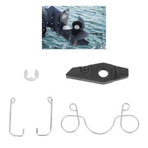 VGEBY Starter Pawl ABS Iron Outboard Drive Pawl Spring Set for 2 Stroke 4 to 5HP Outboard Engines, VGEBY6gipto5gcq
