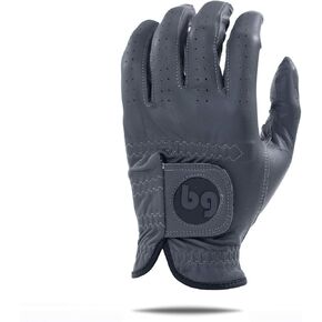 BG Bender Golf Glove | Wear On Left | (Gray, Mens ML)
