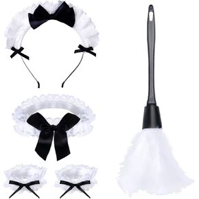Women French Maid Costume Accessories Kit Anime Cosplay Dress Apron in Kuwait