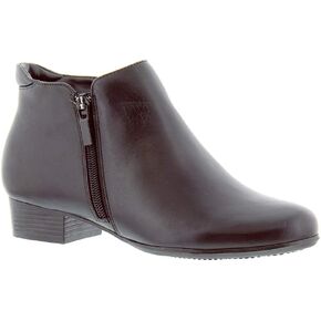 Trotters Women's Major Ankle Bootie, Dark Brown, 9.5 Narrow