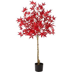 Nearly Natural 4ft. Autumn Maple Artificial Fall Tree