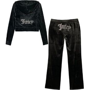 Juicy Couture Women's Bling Velour Tracksuit