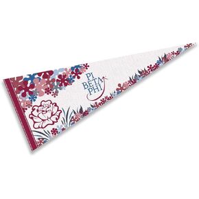 Pi Beta Phi Greek Pennant Banner Flag