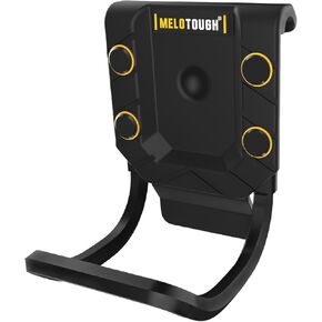 MELOTOUGH Hammer Holder for Belt, Hammer Loop, Hammer Holster, Hammer Belt Holder (Black)