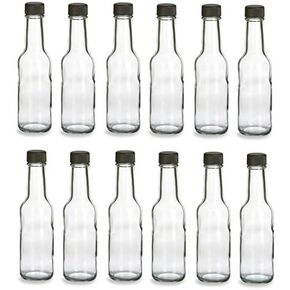 Nakpunar 5 oz Glass Woozy Bottles - Case of 12