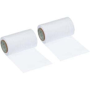 PATIKIL 2.4"x36.1ft Pipe Wrapping Tape, 2 Pack PVC Duct Tape Pipes Insulation Air Conditioner Tube Wrap Waterproof Non Adhesive for HVAC Electrical White