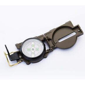 Waterproof and Oil-Resistant Outdoor Plastic Compass Portable Lensatic Compass Hand Held Compasses for Hiking Camping Navigation Survival Backpacking Orienteering